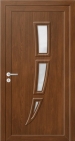 Hliníkové vchodové dveře 3D